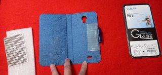 Funda y 2 cristales Ulefone