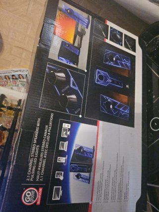 Altavoces BassPULSE 2.1 LED 40W