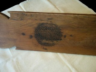Cardador antiguo de madera