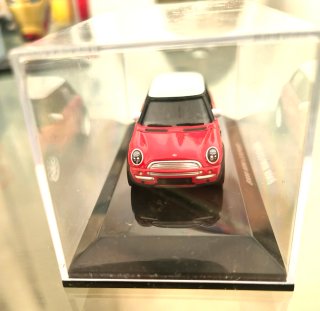 Coche BMW Mini Cooper Rojo y Blanco
