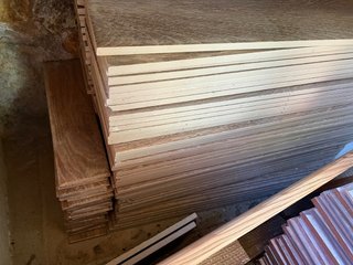 Suelo porcelánico imitación madera