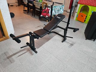 Banco de musculación ajustable