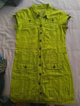 Vestido estampado geométrico talla única