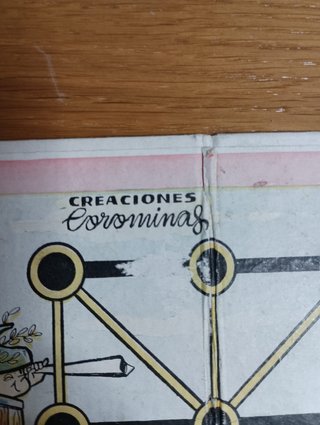 Tablero Corominas Plegable Antiguo Años 50