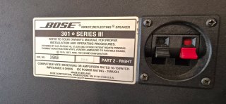 Altavoces Bose 301 Series III