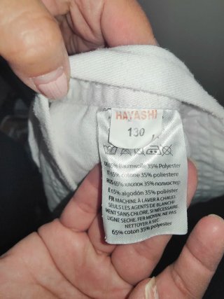 Kimono Karate Hayashi Talla 130 del Benicalap