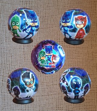 Lámpara Puzzle 3D PjMasks de la serie animación. R