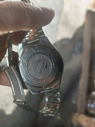 Reloj Lotus Acero Inoxidable Sumergible 50m