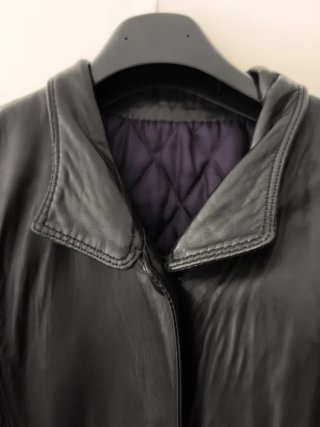 Chaquetón de cuero señora Talla M