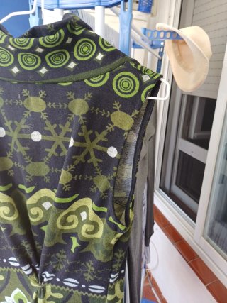 Vestido Corte Hindu sin mangas Talla M