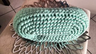 Pochette a mano uncinetto