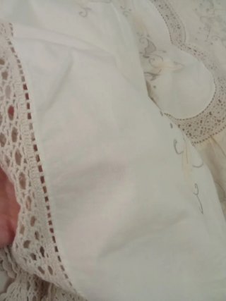 Coperta matrimoniale uncinetto vintage cotone
