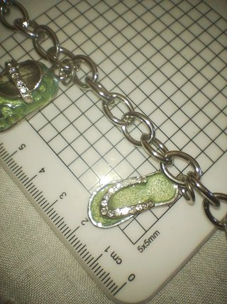 Bracciale Charm Scarpe Vintage Anni '80