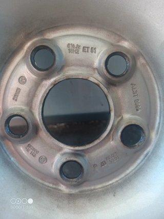 Llantas de acero VW (2 unidades)