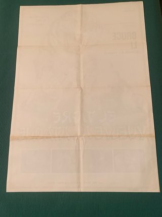 Cartel Original El Tigre Vuelve Al Ataque (1981)