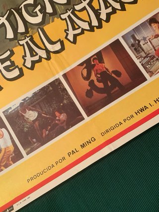 Cartel Original El Tigre Vuelve Al Ataque (1981)