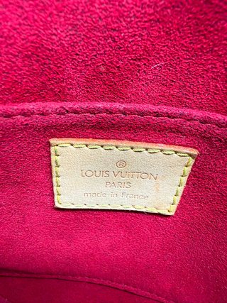 Louis Vuitton Tambourine PM Monogram Lona