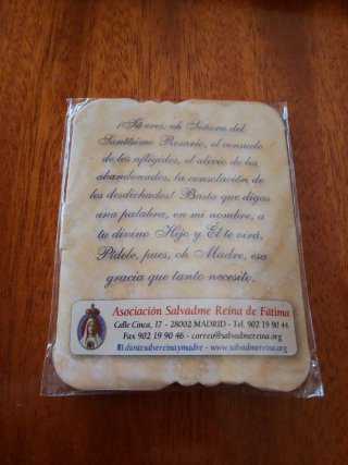 Decena del Rosario con Medalla y Cruz
