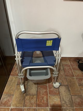 Silla de ducha para baño de aluninio