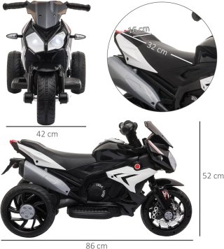 Moto Eléctrica Infantil Homcom Trike