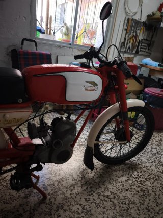 Ducati Cadet 48cc (1970) con matricula historica