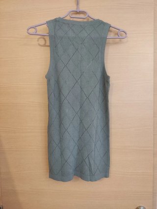 Top Zara gris talla Xl