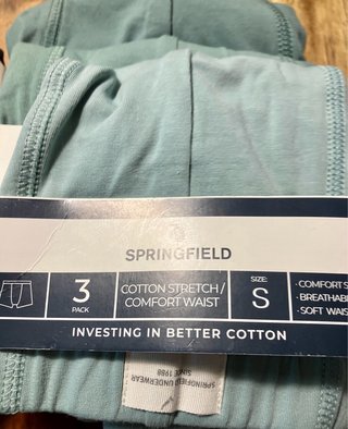 6 Boxer Springfield Talla S Nuevos