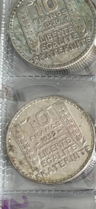 25 monedas 10 Francos Franceses + 1 de 20