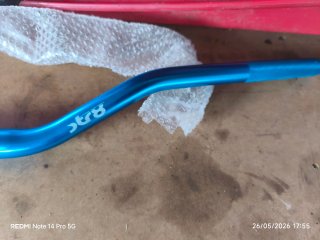 Manillar STR8 28mm Azul