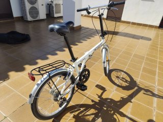 Bicicleta Plegable 20TWENTY Blanca
