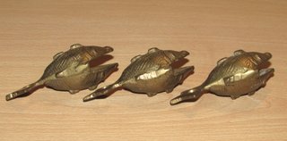 Set di campanelle orientali in bronzo con sonaglio
