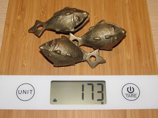 Set di campanelle orientali in bronzo con sonaglio