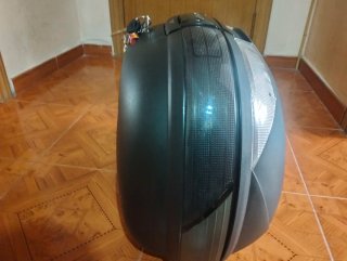 Maleta para moto 2 cascos