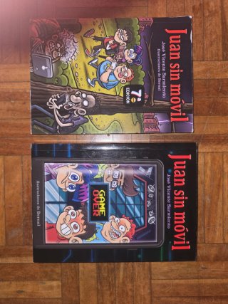 PACK LIBROS JUAN SIN MOVIL 1 Y 2