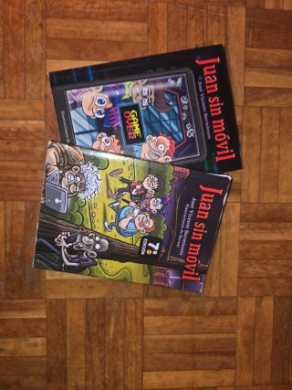 PACK LIBROS JUAN SIN MOVIL 1 Y 2