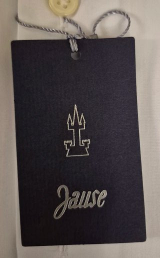 Camisa Jause Hombre Manga Larga Blanca