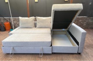 Sofá Cama Chaiselongue Gris