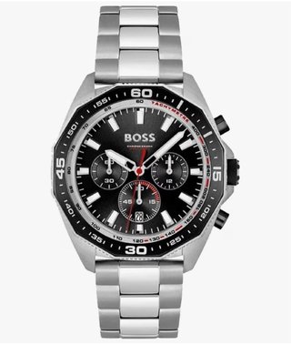 Reloj Boss Cronógrafo Cuarzo Hombre Negro/Plata