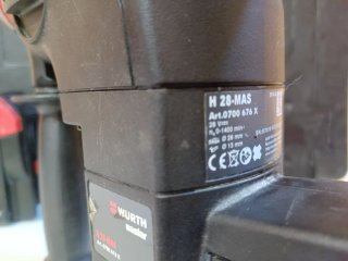 Taladro percutor martillo H28-MAX Würth