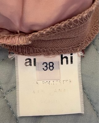 Pantalón recto rosa claro