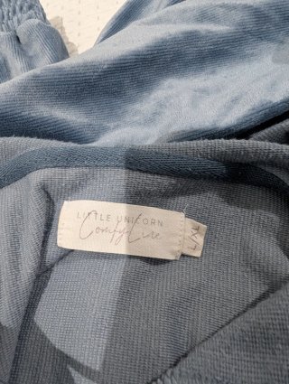 Pijama de invierno azul
