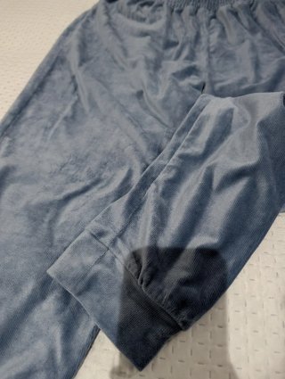 Pijama de invierno azul