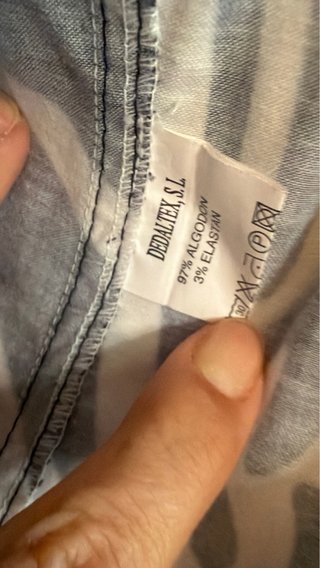 Cazadora vaquera Khalma estampado cebra