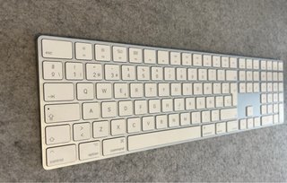 Teclado Apple Magic Keyboard Largo Blanco/Plata