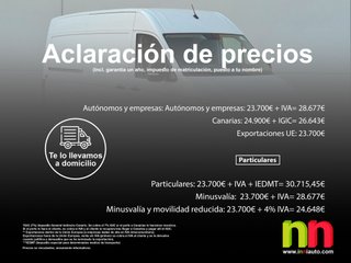 MAN TGE L3H2 Fg35 11M3 AUTO 2.0TDI 140cv +NAVI 2.0TDI 140cv