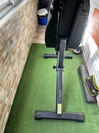 Banco de musculación negro