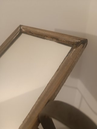 Lavadero de forja con espejo