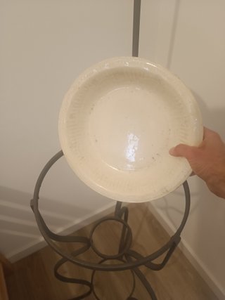 Lavadero de forja con espejo