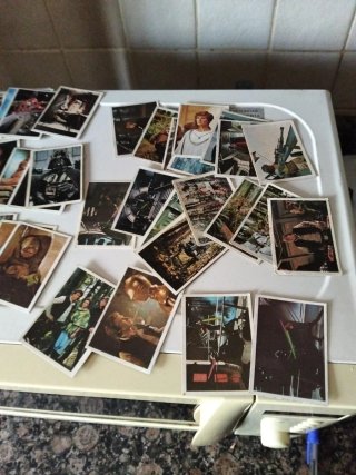 Lote 44 cromos El Retorno del Jedi