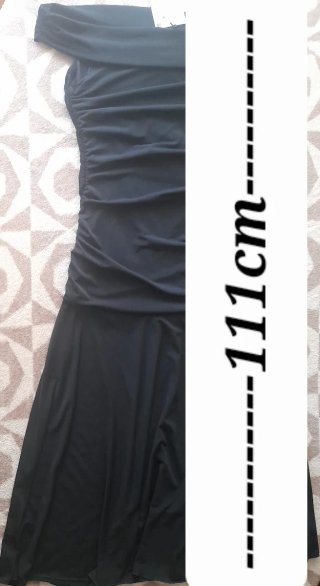 Vestido elegante fiesta negro